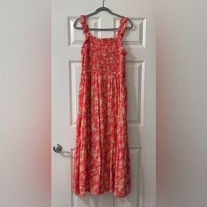 AEO Floral Pink Dress